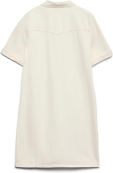 Women's Ss Short Denim Dress Mix